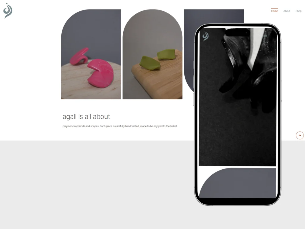 website for agali handcrafted